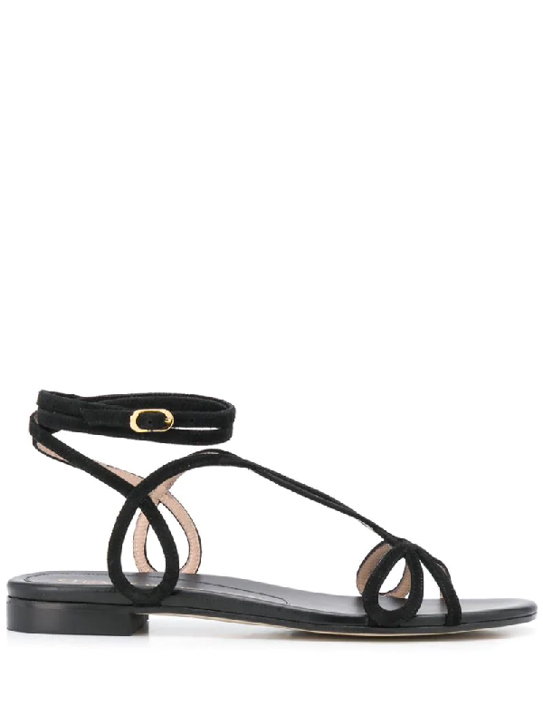 stuart weitzman flat sandals