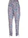 ISABEL MARANT FLORAL-PRINT TROUSERS