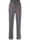 D-EXTERIOR DRAWSTRING WAIST TROUSERS