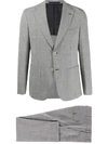 ELEVENTY GLEN-CHECK SLIM-FIT SUIT