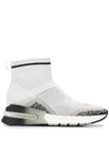 Ash High-top Sock Sneakers In White