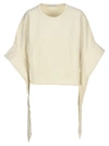 JW ANDERSON JW ANDERSON ANCHOR ELONGATED SLEEVES SWEATSHIRT,11344547