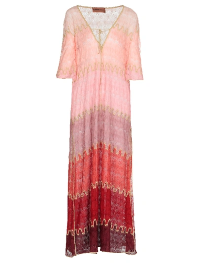 Missoni Sheer Cover Up In Multicolor
