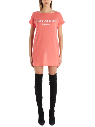 Balmain Dress In Pink