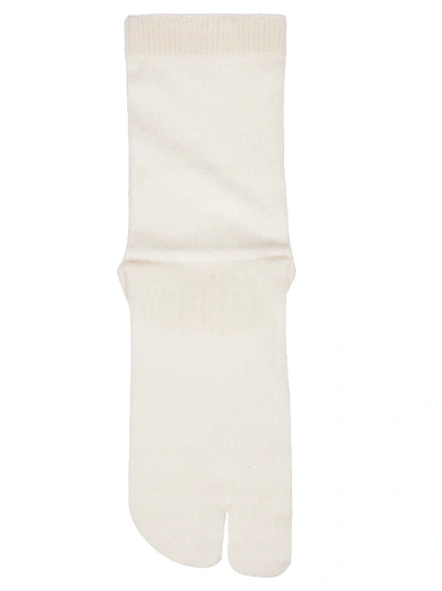 Maison Margiela Tabi Socks In White