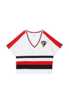 BURBERRY KIDS COLOR-BLOCK DESIGN T-SHIRT,11240995