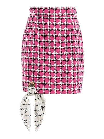 Versace Skirt In Fuxia