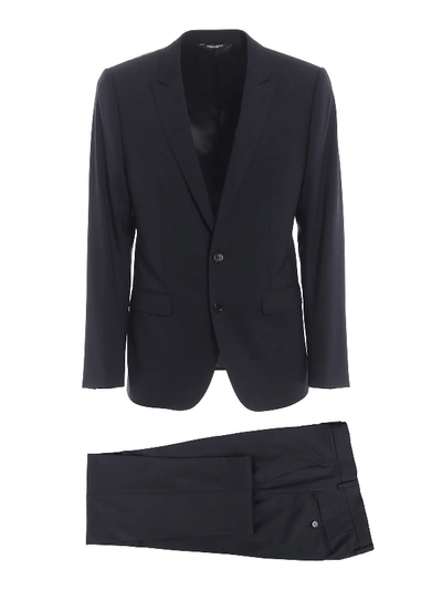 Dolce & Gabbana Martini Suit In Black