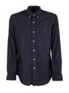 Polo Ralph Lauren Garment-dyed Oxford Shirt In Navy
