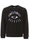 KENZO EYE EMBROIDERY SWEATSHIRT,11373081