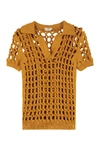 FENDI INTERLOCK KNIT POLO SHIRT,11374194