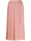 ELISABETTA FRANCHI CELYN B. KNIT SKIRT,11374113