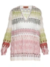 MISSONI MULTICOLOR KNITTED BLOUSE,11367815