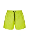 Marcelo Burlon County Of Milan Marcelo Burlon Cross Logo Swim Shorts In Yellow