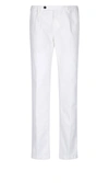 Massimo Alba Straight Trousers In White