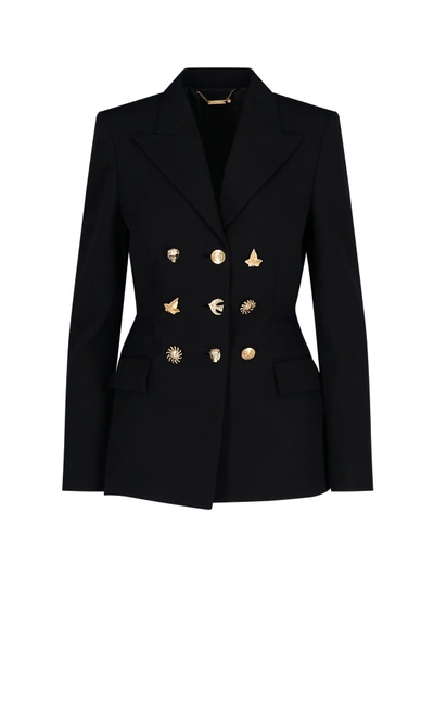 Givenchy Single-breasted Blazer In Black