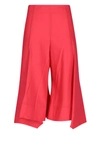 Eudon Choi High Rise Cropped Trousers