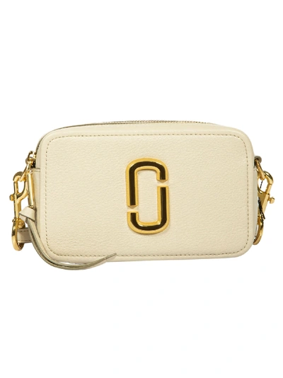 Marc Jacobs The Softshot Crossbody Bag In Cream