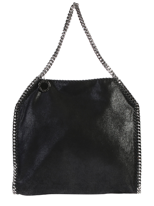 Stella Mccartney Black Falabella Double Chain Bag ModeSens