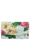 DOLCE & GABBANA BLUE FLORAL MICRO BAG,11295212