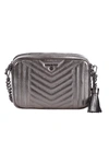 MICHAEL MICHAEL KORS JET SET MEDIUM CAMERA BAG IN QUILTED LEATHER,11300507