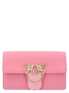 Pinko Love Mini Switch On Bag In Light Pink