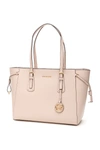 MICHAEL KORS VOYAGER LEATHER TOTE BAG,11332875