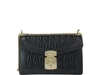 MIU MIU MATELASSE LEATHER MIU CONFIDENTIAL SHOULDER BAG,11353851