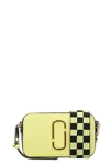 MARC JACOBS SNAPSHOT SHOULDER BAG IN YELLOW LEATHER,11367488