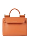 DOLCE & GABBANA ORANGE SICILY 62 MINI BAG,11367479