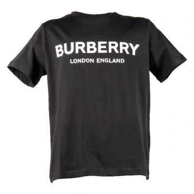 Burberry Kids' T-shirt In Black