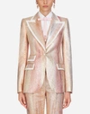 Dolce & Gabbana Single Breasted Blazers In Multicolored