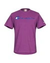 Champion T-shirt In Purple