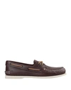 SPERRY SPERRY A/O 2-EYE-CLASSIC BROWN MAN LOAFERS DARK BROWN SIZE 9 SOFT LEATHER,11875949ML 14
