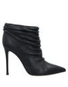 GIANVITO ROSSI GIANVITO ROSSI WOMAN ANKLE BOOTS BLACK SIZE 11 SOFT LEATHER,11862515RN 12