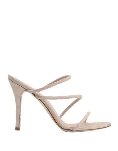 8 By Yoox Sandals In Pale Pink