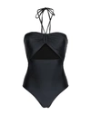 8 By Yoox One-piece Swimsuits In Black