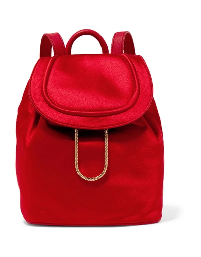 Diane Von Furstenberg Backpack & Fanny Pack In Red