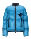Dsquared2 Down Jackets In Azure