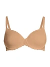 Chantelle Parisian Allure Stretch-woven Bra In 0wu Nude