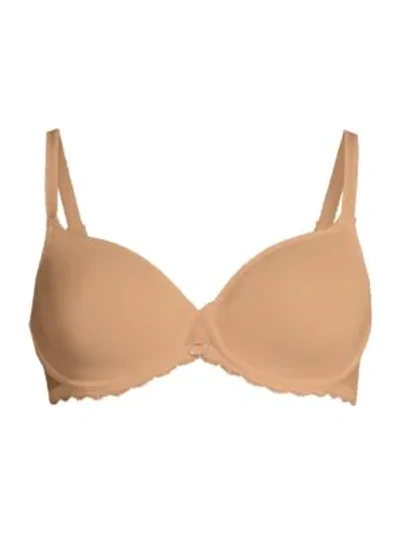 Chantelle Parisian Allure Stretch-woven Bra In 0wu Nude