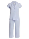 EBERJEY GISELE CROPPED PAJAMA SET,400093118982