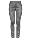Dondup Pants In Silver