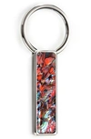 M-CLIPR ORANGE ABALONE KEY CHAIN,SS-KRG-ORAB