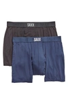 SAXX ASSORTED 2-PACK ULTRA RELAXED FIT BOXER BRIEFS,SXPP2U-BNV