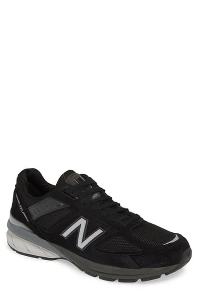 New Balance Black Made In Us 990 V5 Sneakers