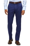 Bonobos Weekday Warrior Athletic Stretch Dress Pants In Monday Blue/ Grey Yarn Dye