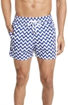 Frescobol Carioca Copacabana Sport Swim Shorts In Navy Blue