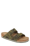 Birkenstock Arizona Soft Footbed Sandals In Desert Soil Camo Green