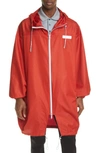 Givenchy Men's Oversize Fit Parka In Red